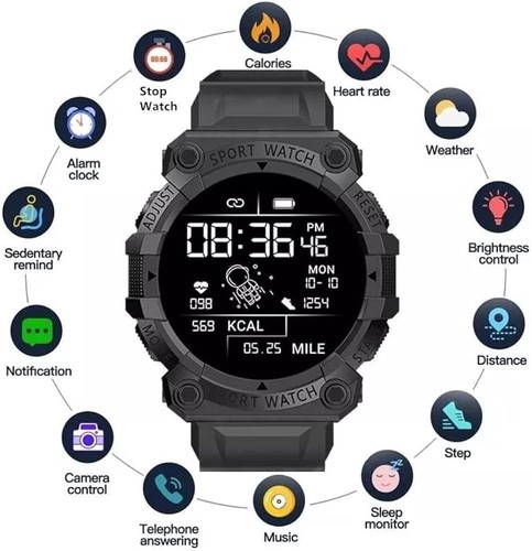 Smart watch fd68s - smart,
