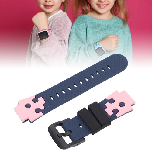 Pink silicone strap - silicone, 15mm
