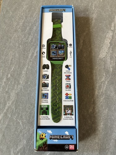 Minecraft kids smart watch - smart,