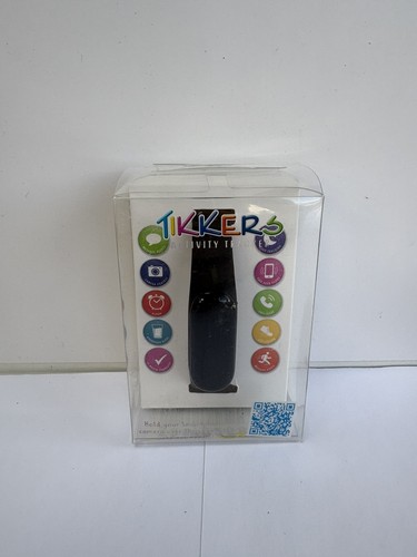 Tikkers kids black - black, silicone